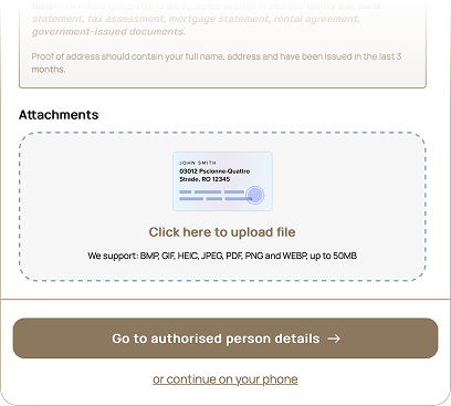Documentation step image